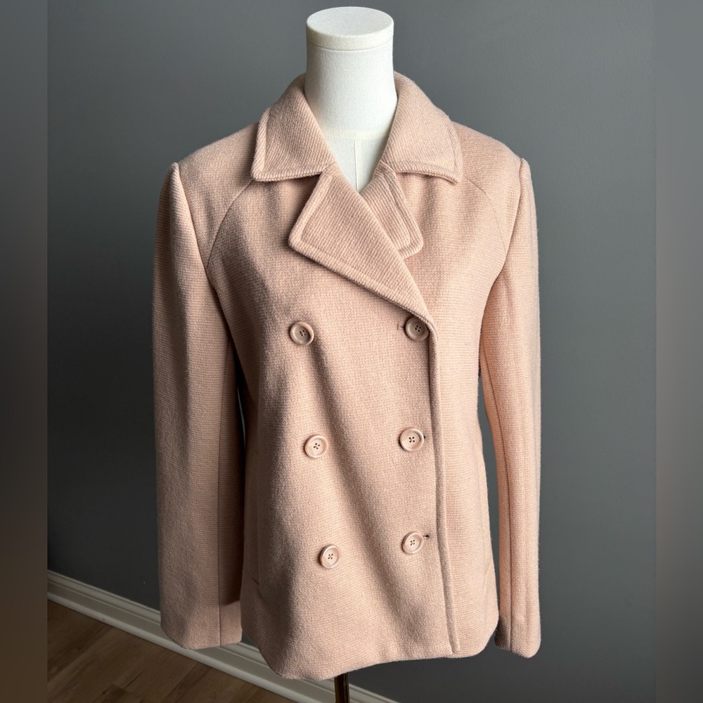 LC Lauren Conrad Wool Blend Double Breasted Coat
